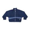 Nike Vintage Navy Sherpa Zip-Up Fleece