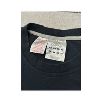 adidas Vintage Navy Cotton Soccer Graphic T-Shirt