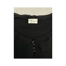 Blumarine Ruffle Collar Knit Cardigan