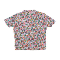Vintage Floral Button-Up Shirt