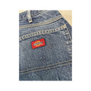 Calças de ganga de carpinteiro Dickies vintage em algodão Desbotados