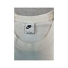 Nike Vintage Embroidered Logo Striped Sleeve Cotton Shirt