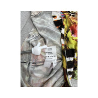 Coccapani Trend Sequin Trim Abstract Floral Tank Top