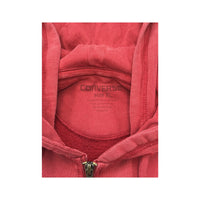 Sweatshirt com capuz Polar Converse em Mistura de algodão com logótipo Tonal e Fecho Total