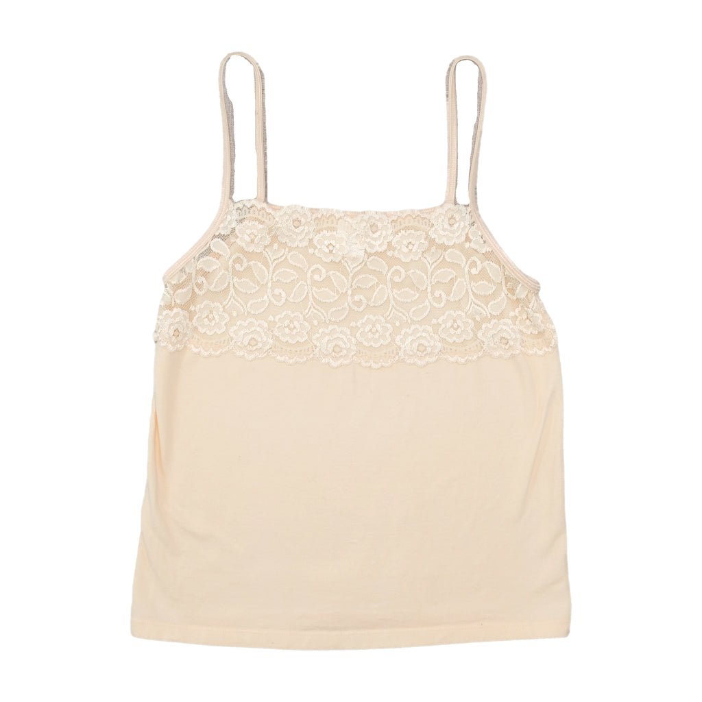 Poetic Intimates Lace Trim Cami Tank Top