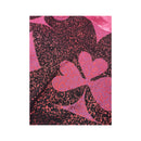 Custo Barcelona Y2K Pleated Sheer Floral Glitter Skirt