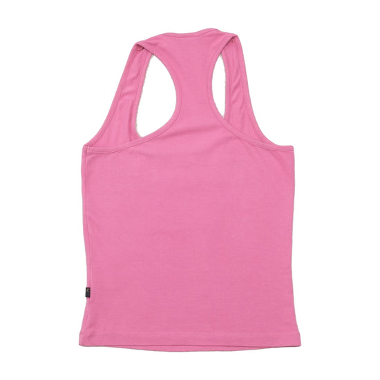 Just Cavalli Sequin Logo Racerback Cotton Tank Top