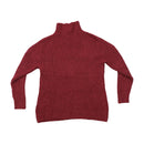 Camisola Texturada L.L.Bean em Mistura de Lã com Meio Fecho
