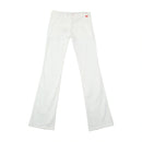White Flared Sailor Pants