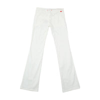 White Flared Sailor Pants