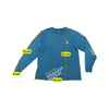 Carhartt Blue Cotton Long Sleeve Pocket Shirt