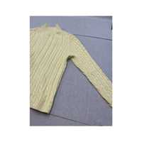 L.L.Bean Cable Knit Full-Zip Mock Neck Sweater (QUEMADA)