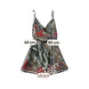 Paisley Spaghetti Strap Mini Dress