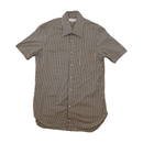 Underground Geometric Print Short Sleeve Button-Up Shirt (SMARTSIZER)