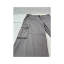 Infinity Man Gray Cotton Utility Cargo Pants