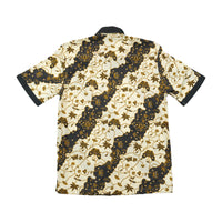 Semata Wayang Vintage Batik Print Cotton Button Up Shirt