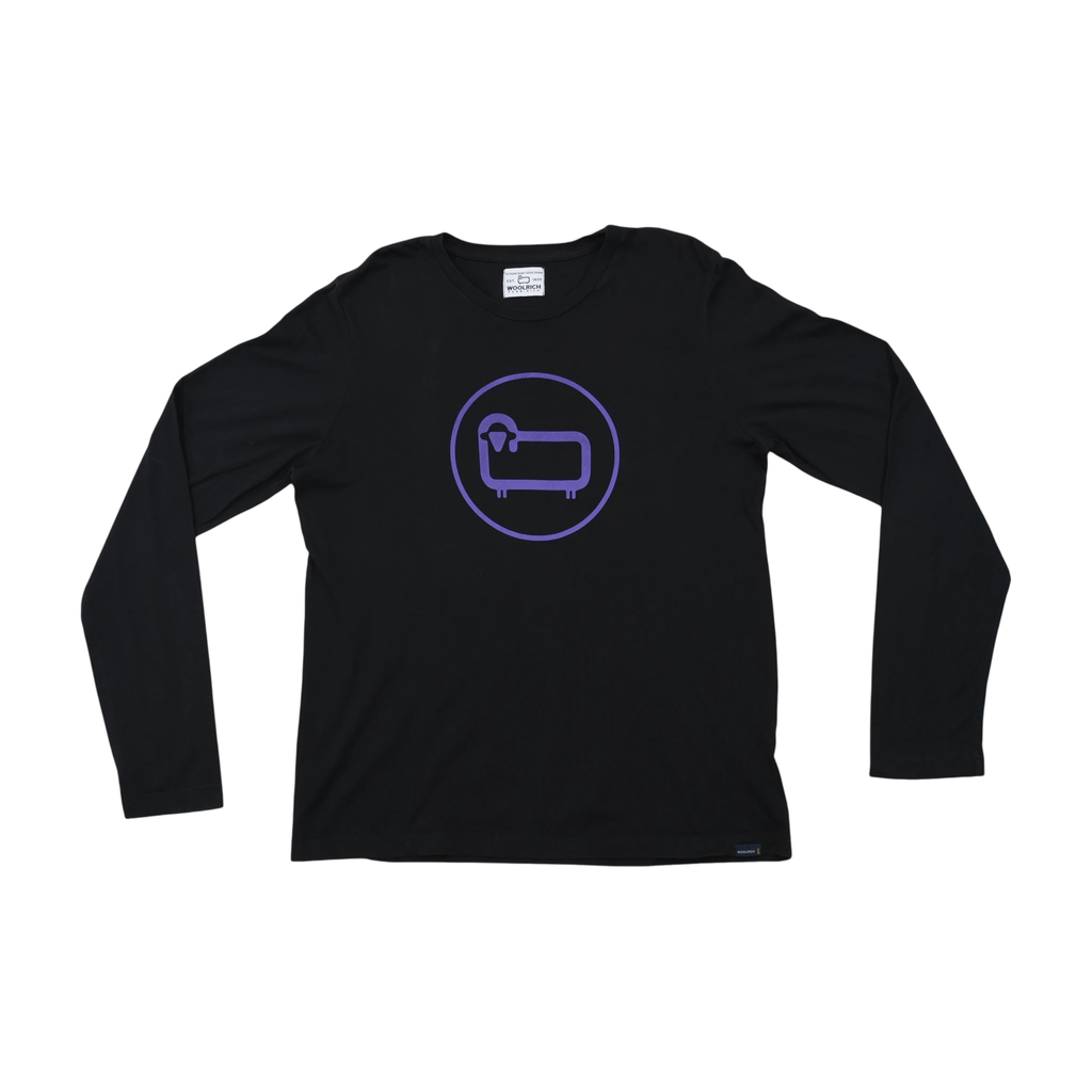 Woolrich Cotton Long Sleeve Graphic Shirt