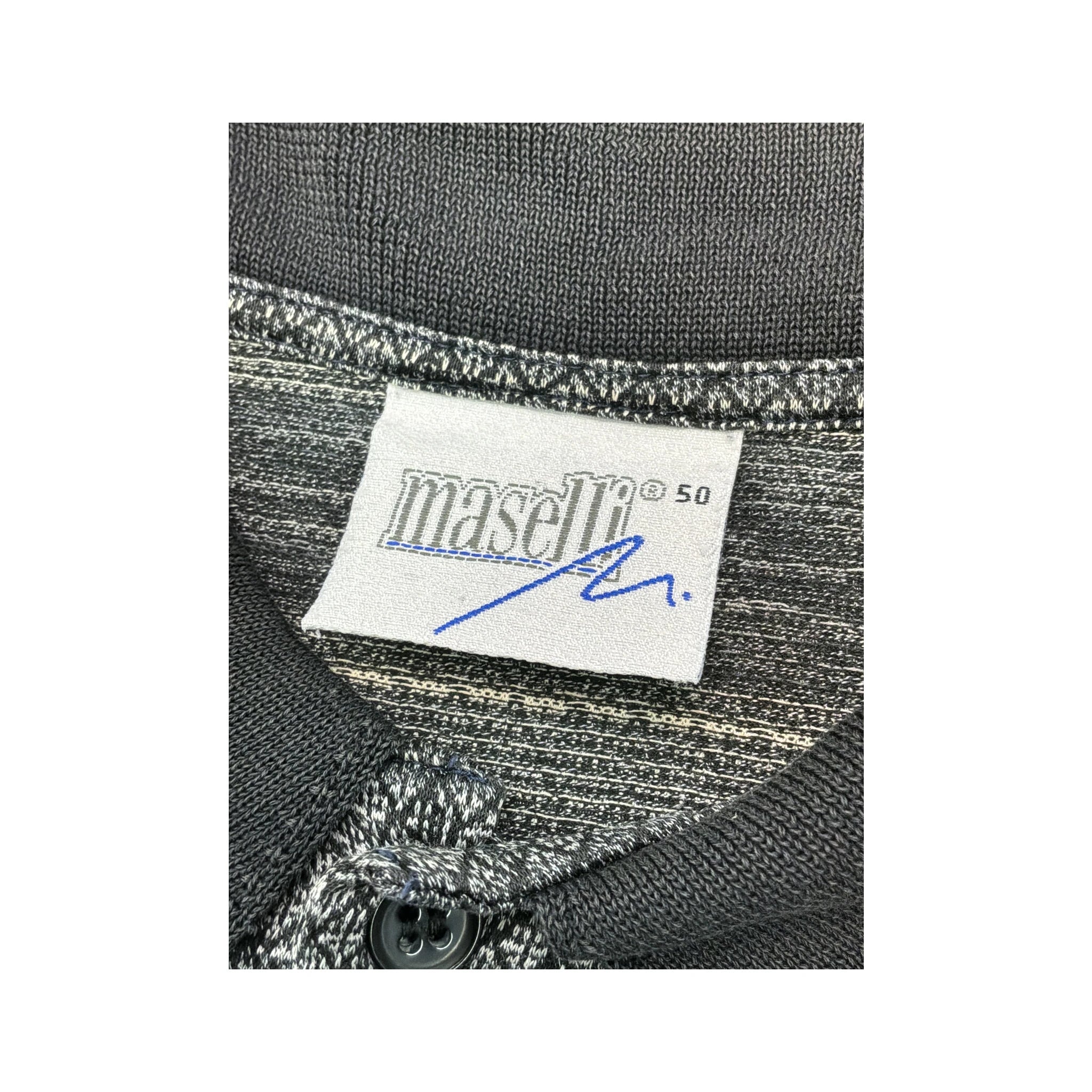 Polo de malha Missoni Sport Mesclado com riscas Geométricas