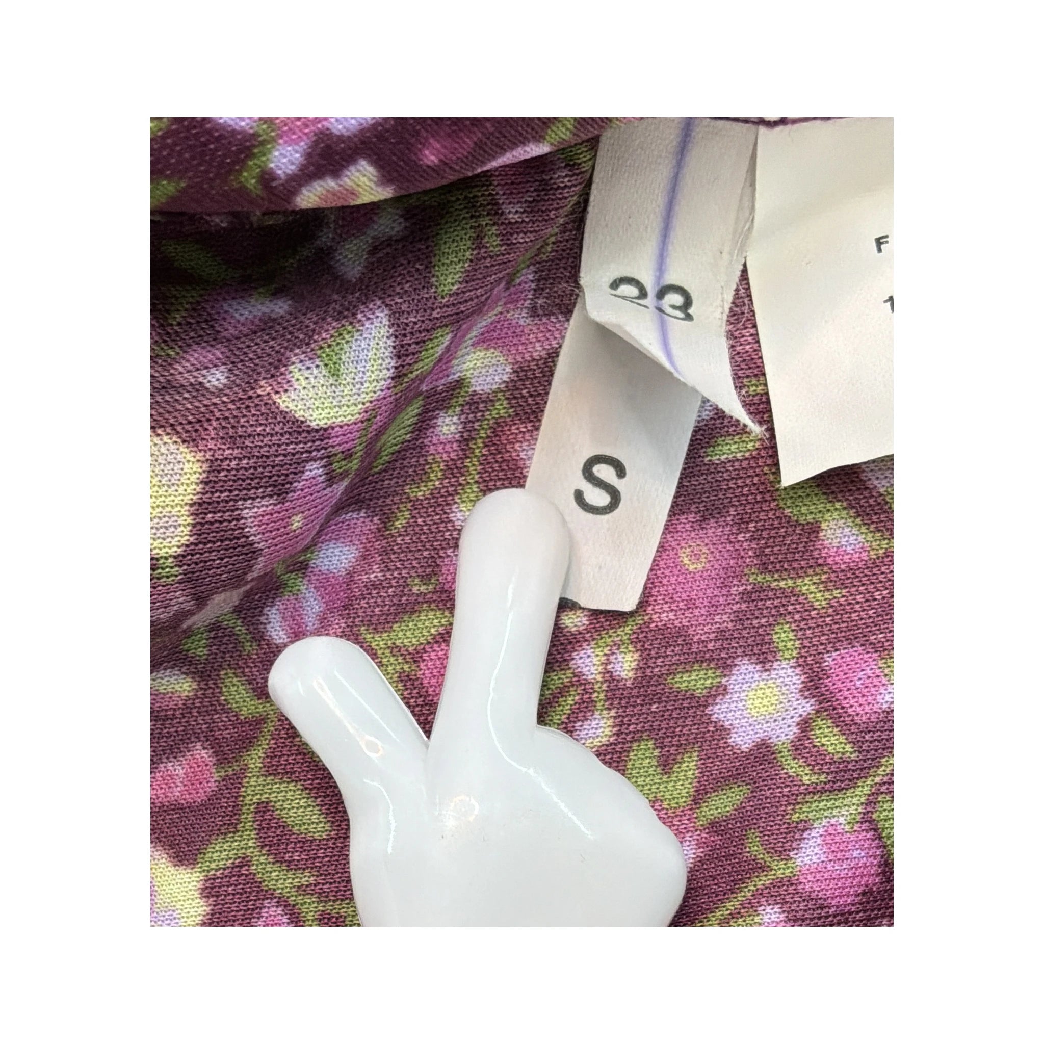 Phard Girl Floral Puff Sleeve Crop Blouse