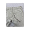 Marithé + François Girbaud Beige Embroidered Flap Pocket Five-Pocket Jeans