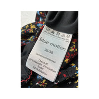 Saia Blue Motion floral com Nó nas Costas