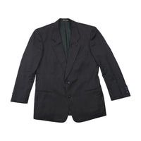 Blazer Dolce & Gabbana cinzento de Dois Botões em Mistura de Lã