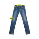 Von Dutch Originals Embroidered Pocket Stretch Cotton Jeans