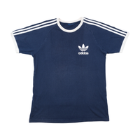 adidas Trefoil 3-Stripes Organic Cotton Ringer T-Shirt
