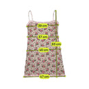 Moschino Lingerie Floral Embroidered Mesh Lace Trim Tank Top