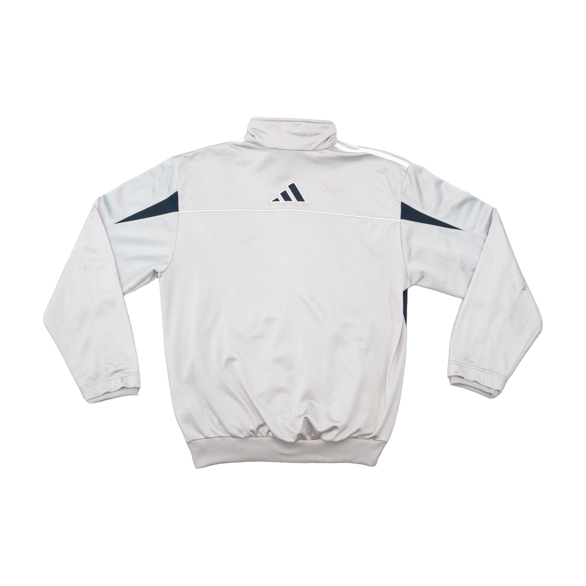 adidas Gray Navy Full Zip Track Jacket