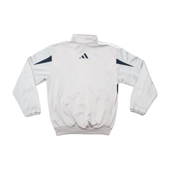 adidas Gray Navy Full Zip Track Jacket