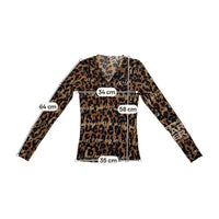 Brown Leopard Print Shirt