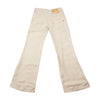 Phard Sequin Logo Wide Leg Linen Pants