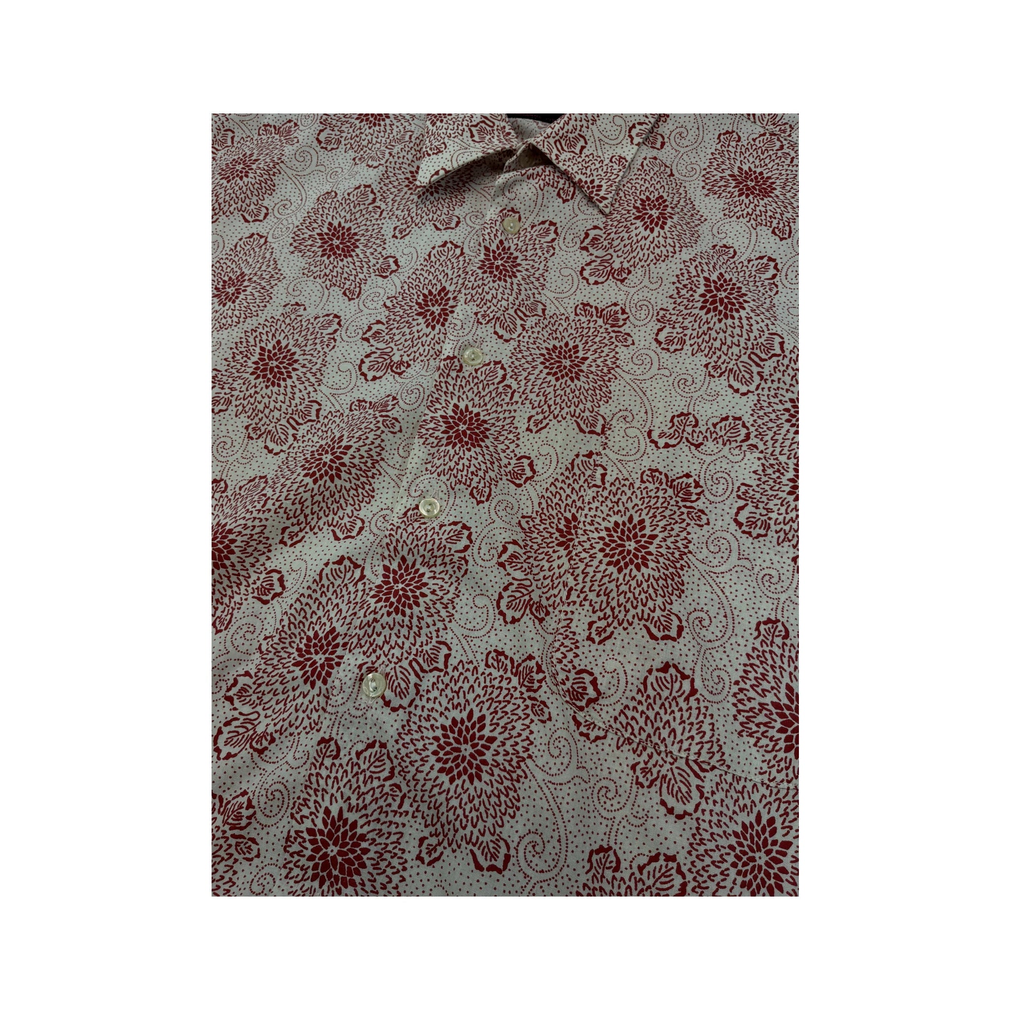 Camisa c'est Superbe de Manga curta com estampado floral