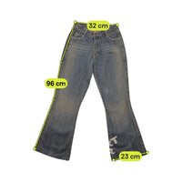 Lucy Studded Flared Denim Jeans