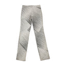 N.L. Cool Diagonal Stripe Cotton Blend Pants (New With Tag)