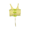 Hollister Crochet Knit Ruched Tie Bralette Shirt