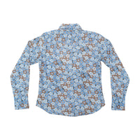 Angelo Di Nepi Floral Print Button Up Shirt