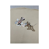 Casaco de malha Donaldson com Minnie Mouse e Pluto Bordados