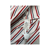 Trasparenze Striped Side Tie Tank Top