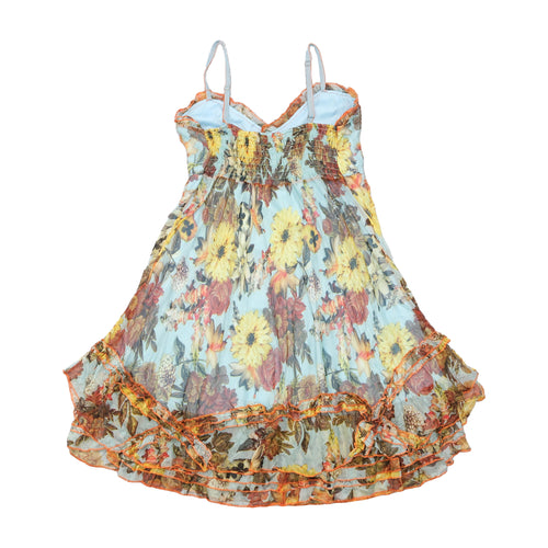 Sensation Floral Ruffle Hem Dress