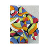 United Colors of Benetton Multicolor Geometric Print Short Sleeve Button Up Shirt