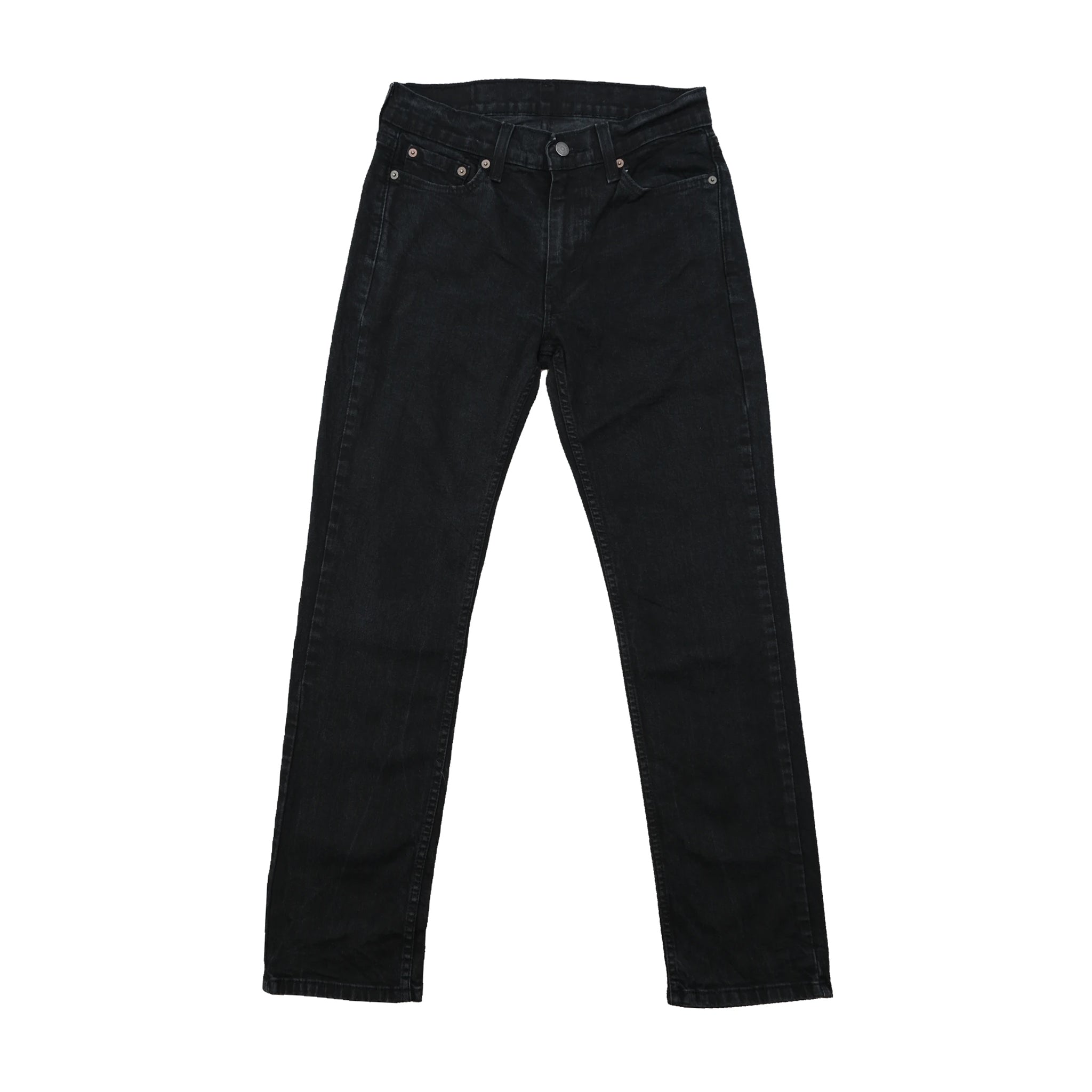 Levi’s Black Denim Straight Leg Jeans