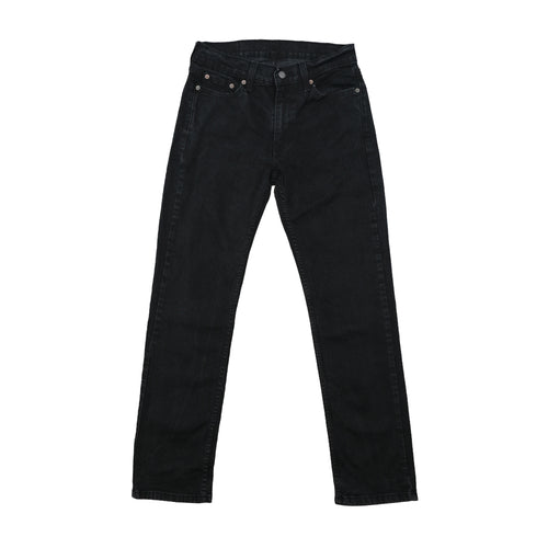 Levi’s Black Denim Straight Leg Jeans