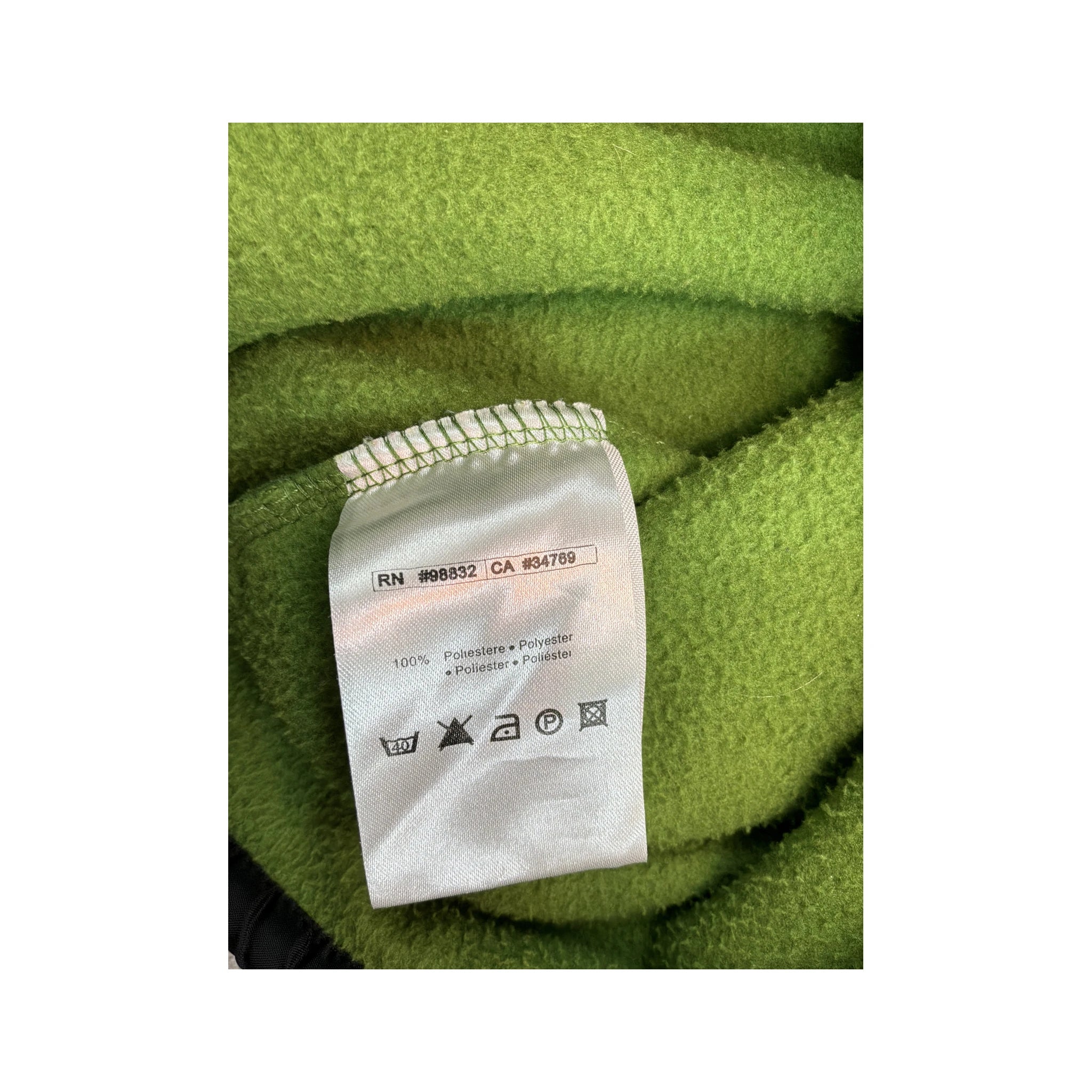 Kappa Green Full Zip Fleece Jacket