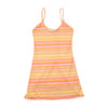 Chevron Zigzag Strappy Mini Dress