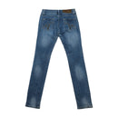 Von Dutch Originals Embroidered Pocket Stretch Cotton Jeans