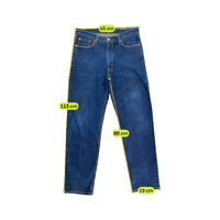 Levi Strauss & Co. Vintage Blue Distressed Straight Leg Jeans