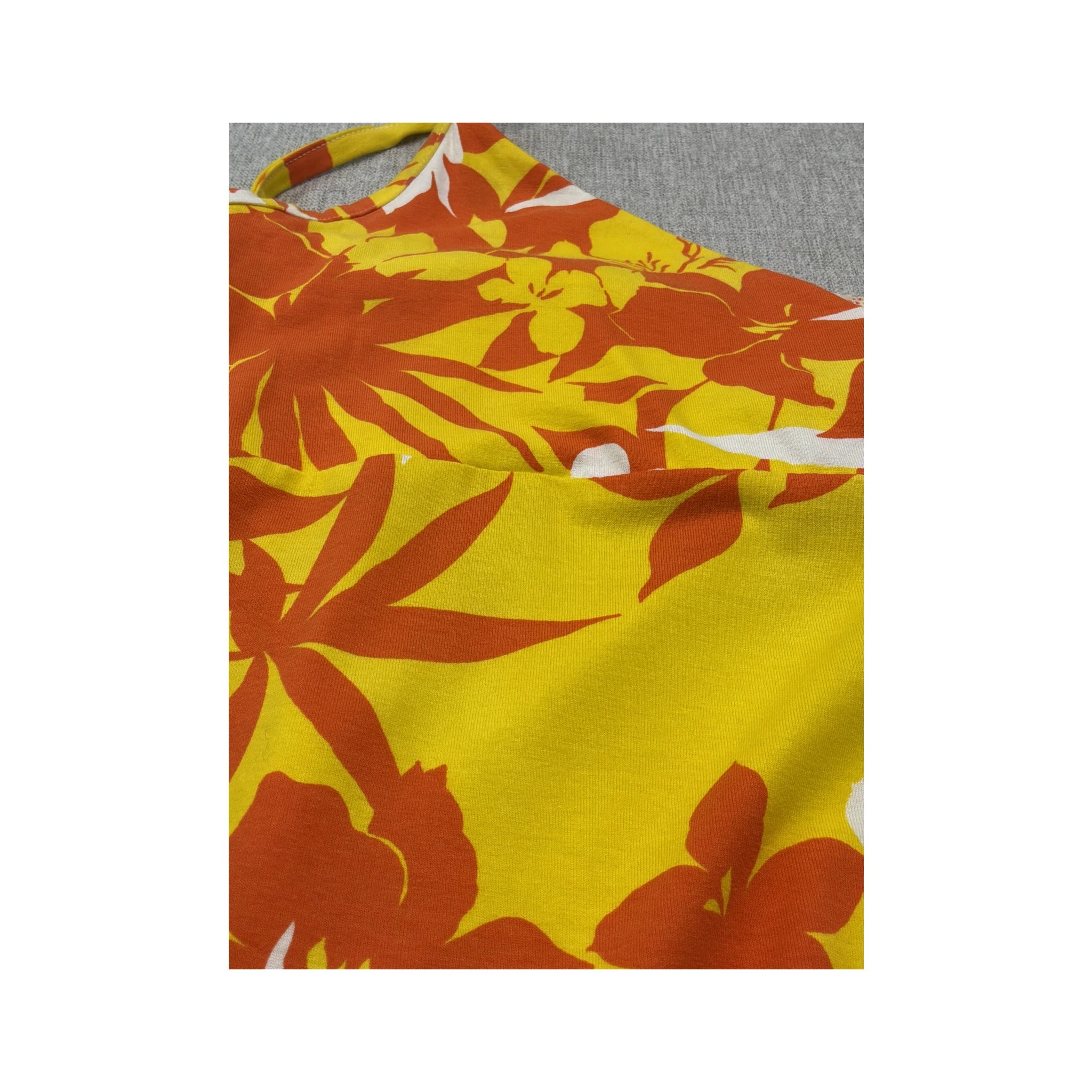 Pimkie Floral Handkerchief Hem Slip Dress