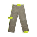 Dickies Distressed Relaxed Fit Brown Workwear Carpenter Pants